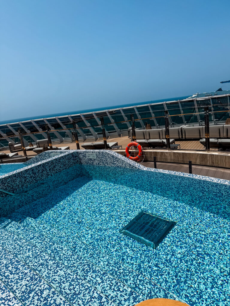 Explora II Cruise swimming pool