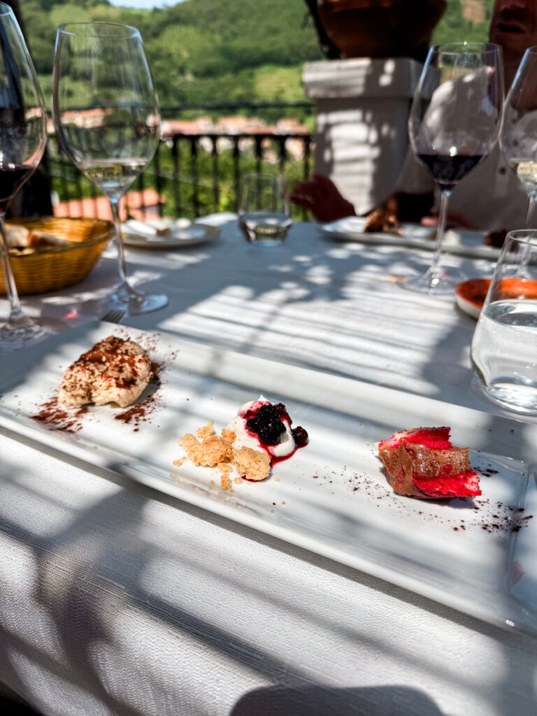 Amalfi Coast vineyard desserts