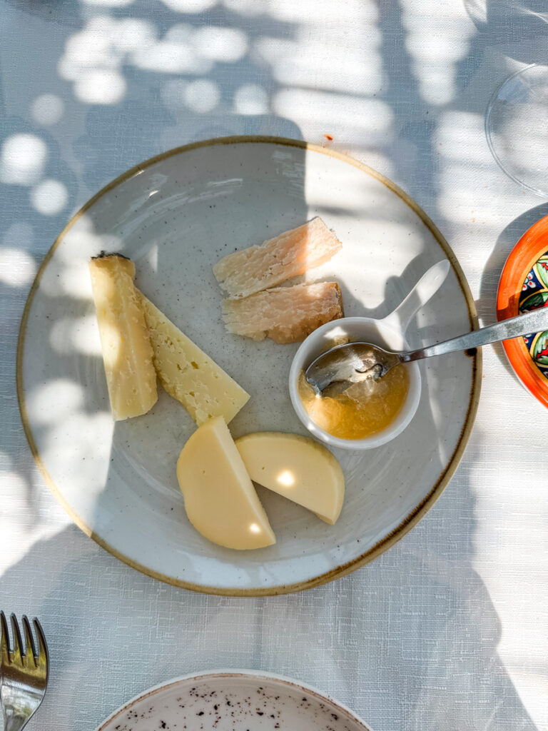 Cheese course
