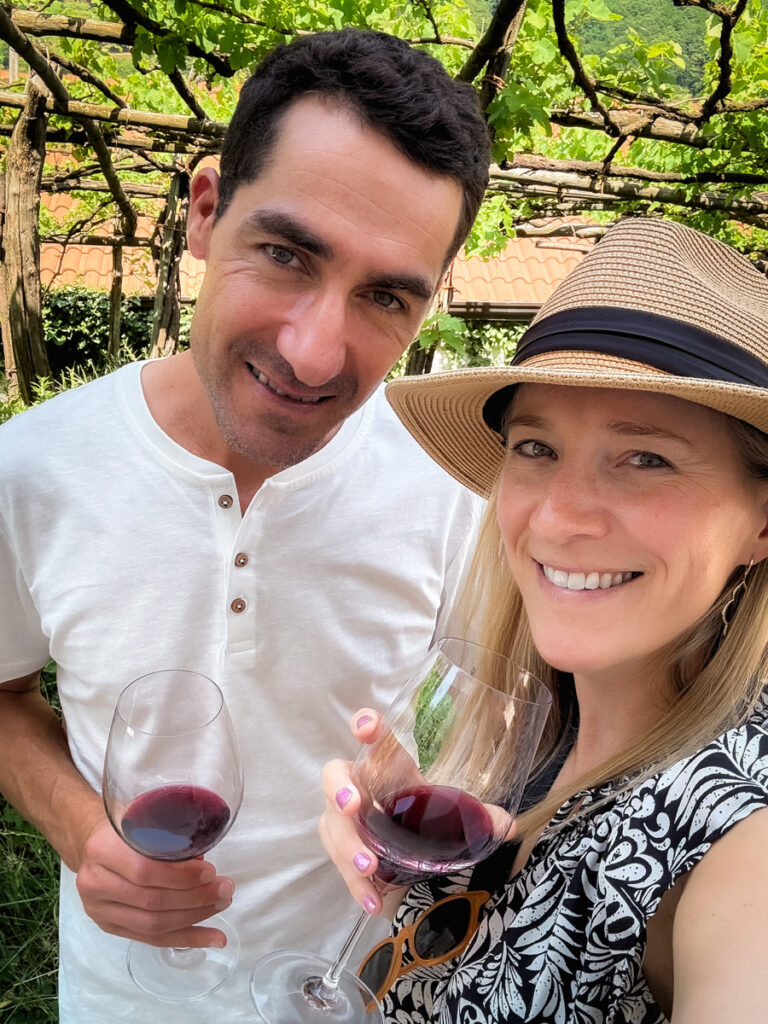Amalfi Coast red wine tasting