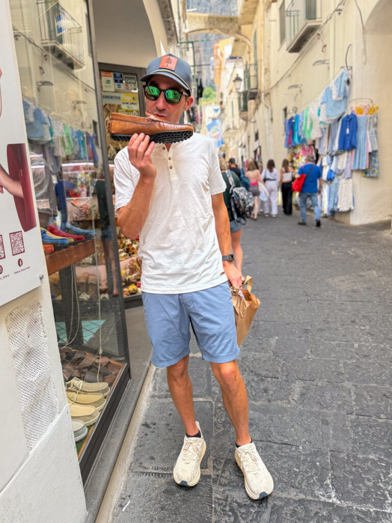shopping in Amalfi