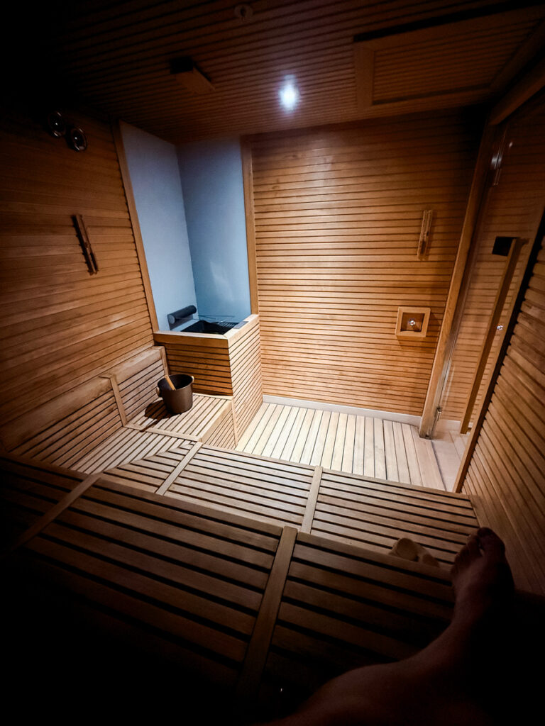 Explora II Cruise Wellness area