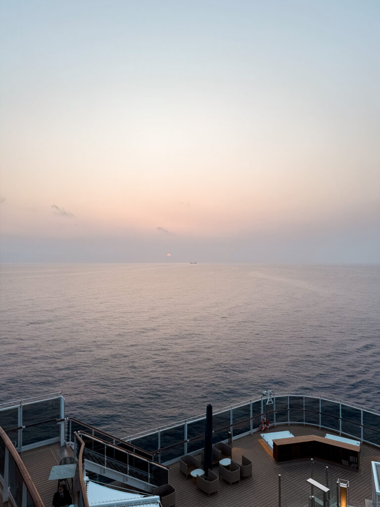 Tunis sailed to sunset