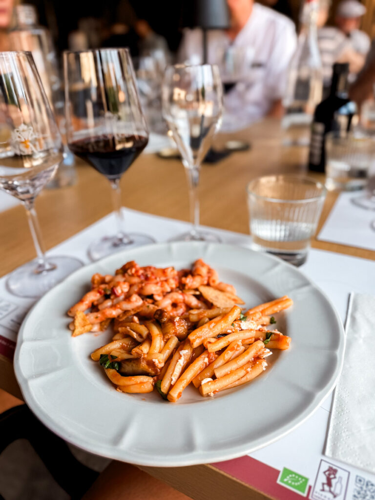 pasta in Trapani Sicily