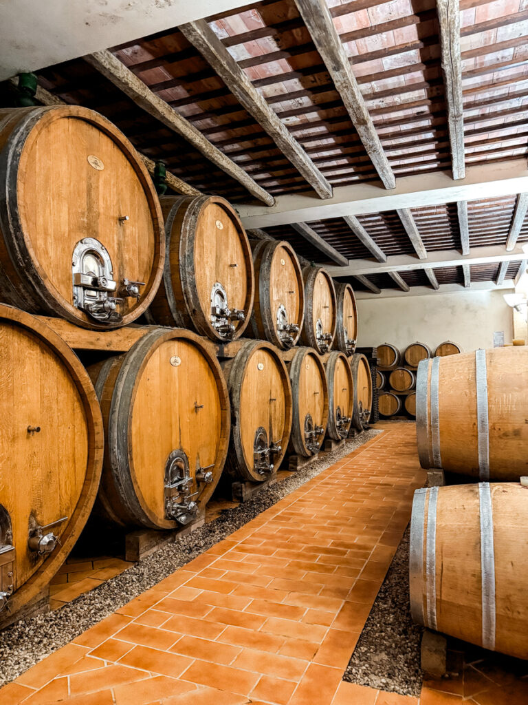 Ansaldi Farm Winery Trapani Sicily cellar