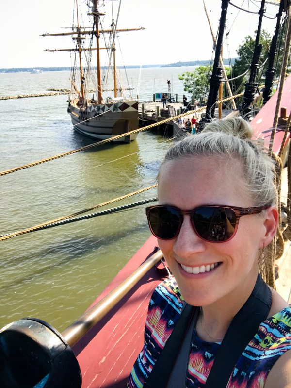 Jamestown ships