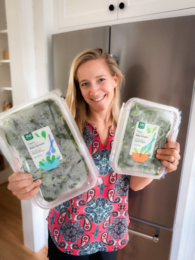 Spinach or Arugula