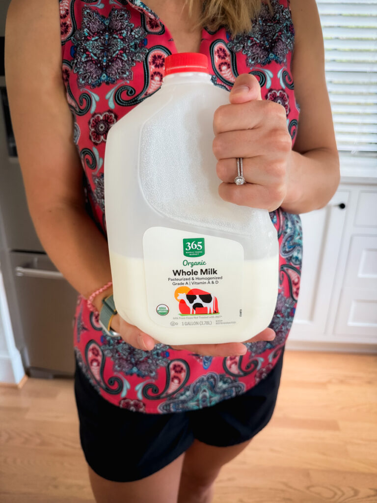 whole milk - Foods I Always Have in My Fridge