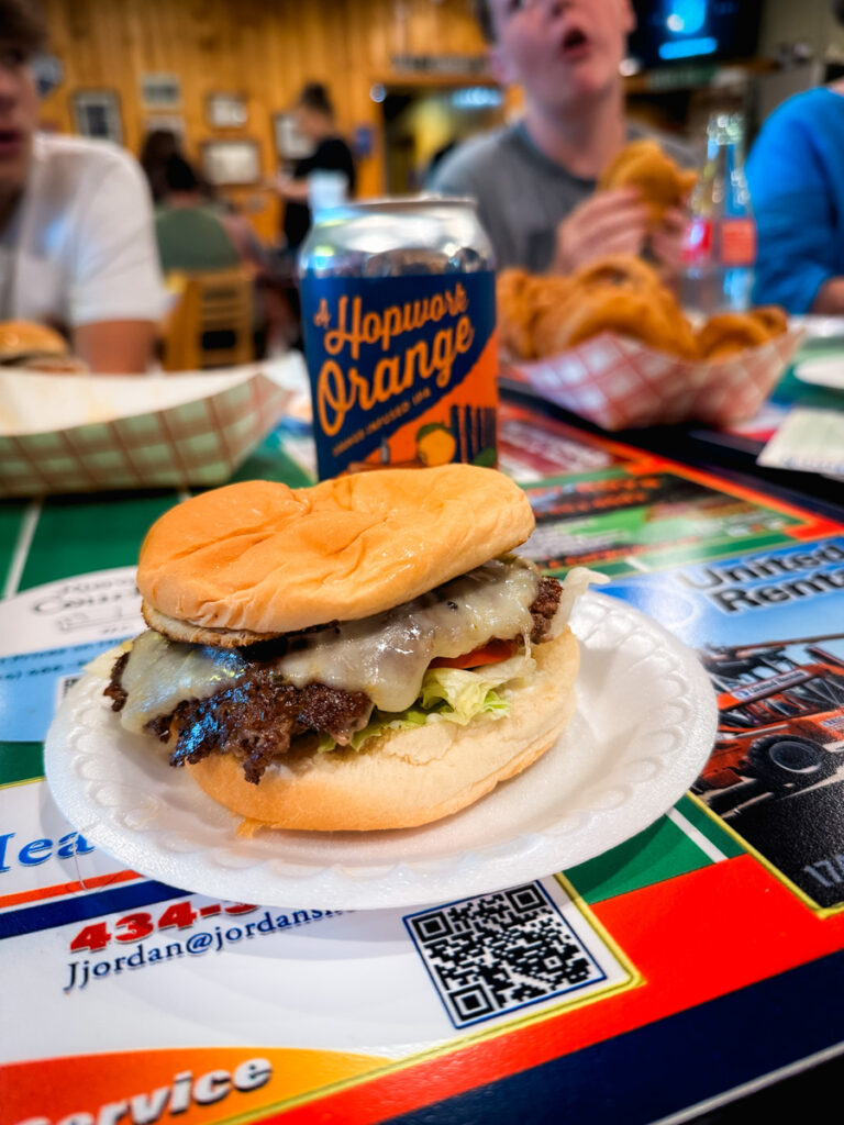 Mazen birthday burger