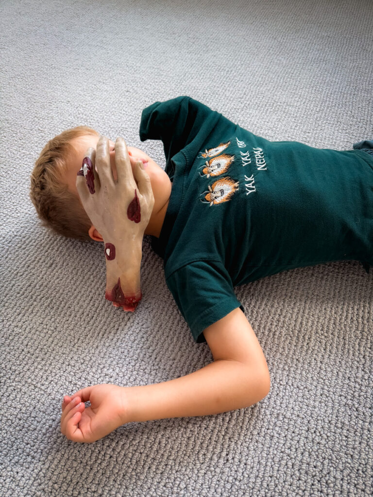 Birch Halloween prep