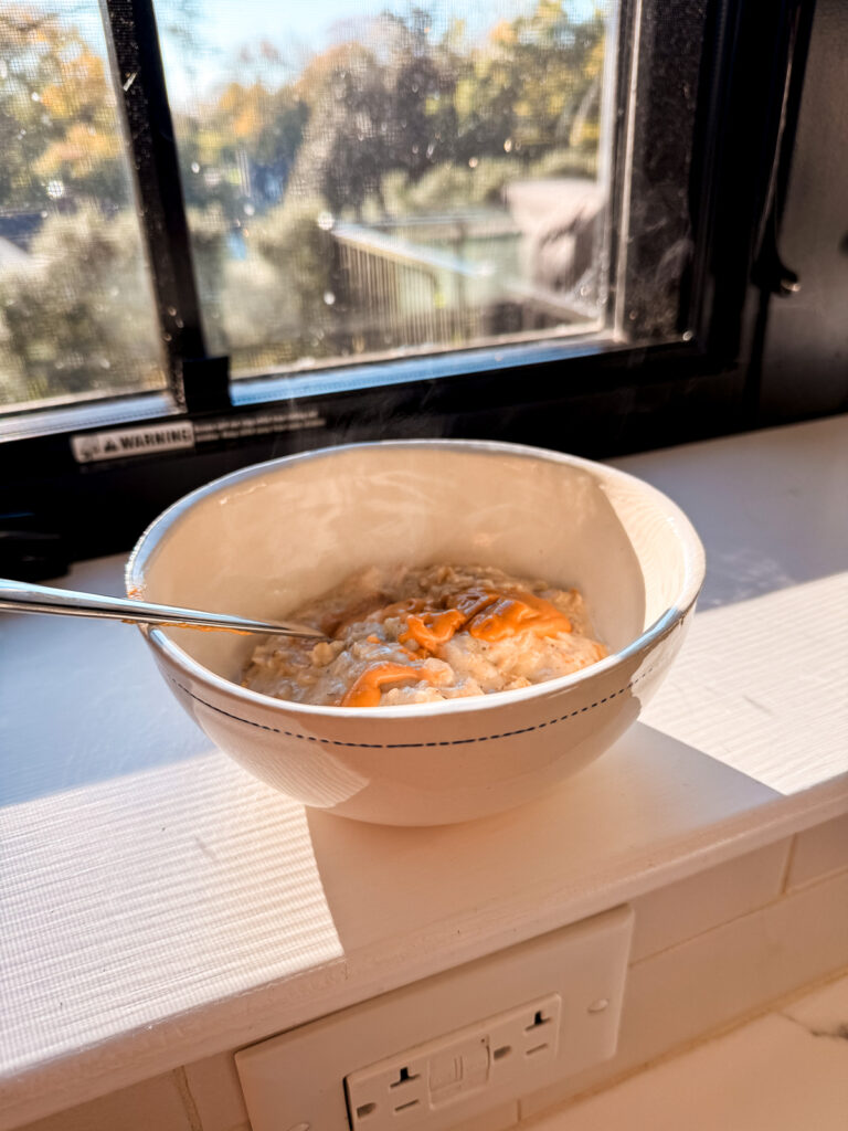 oats with cottage cheese combo | All Things Autumn