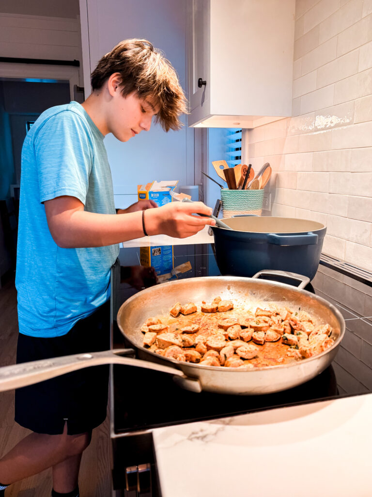 Mazen cooking