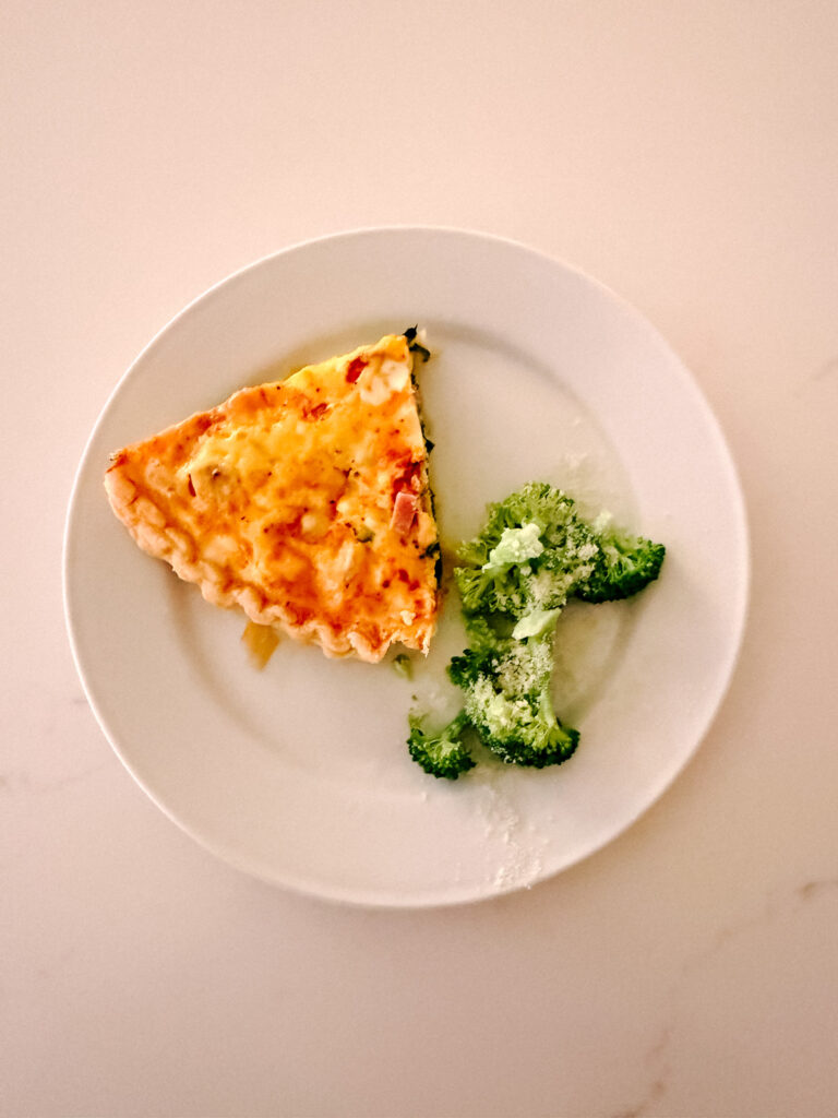 quiche for dinner | All Things Autumn