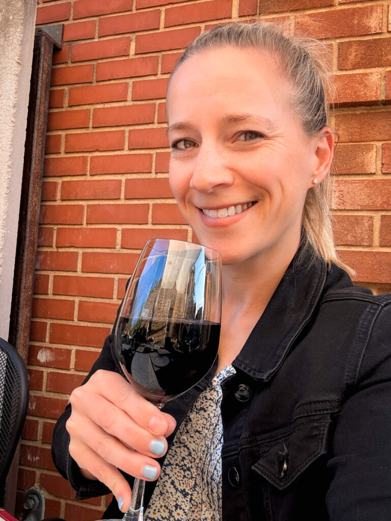 wine at Serratore's