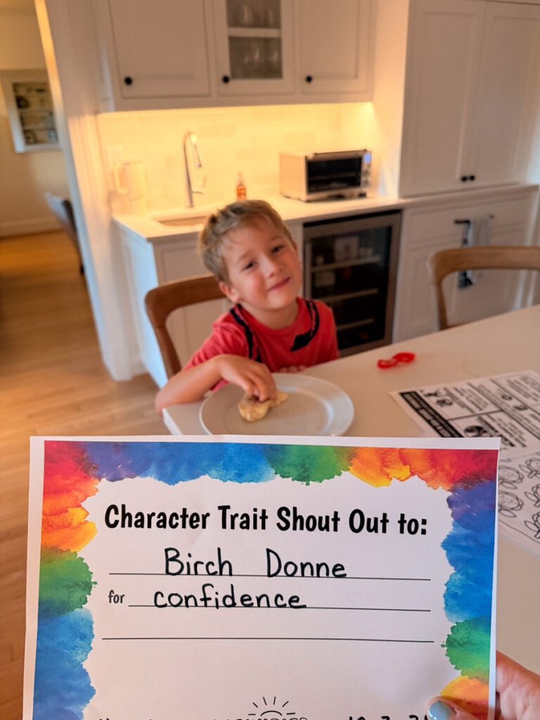 Birch confidence award | Octo Means Eight