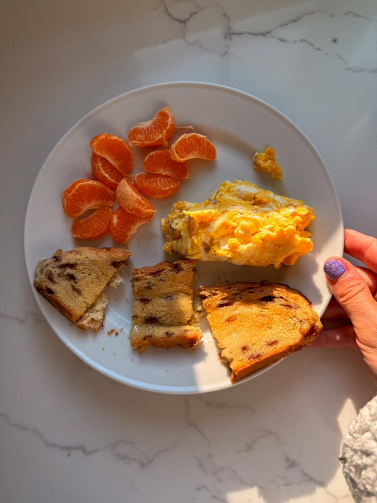 Cinnamon Chip / Eggs / Clems