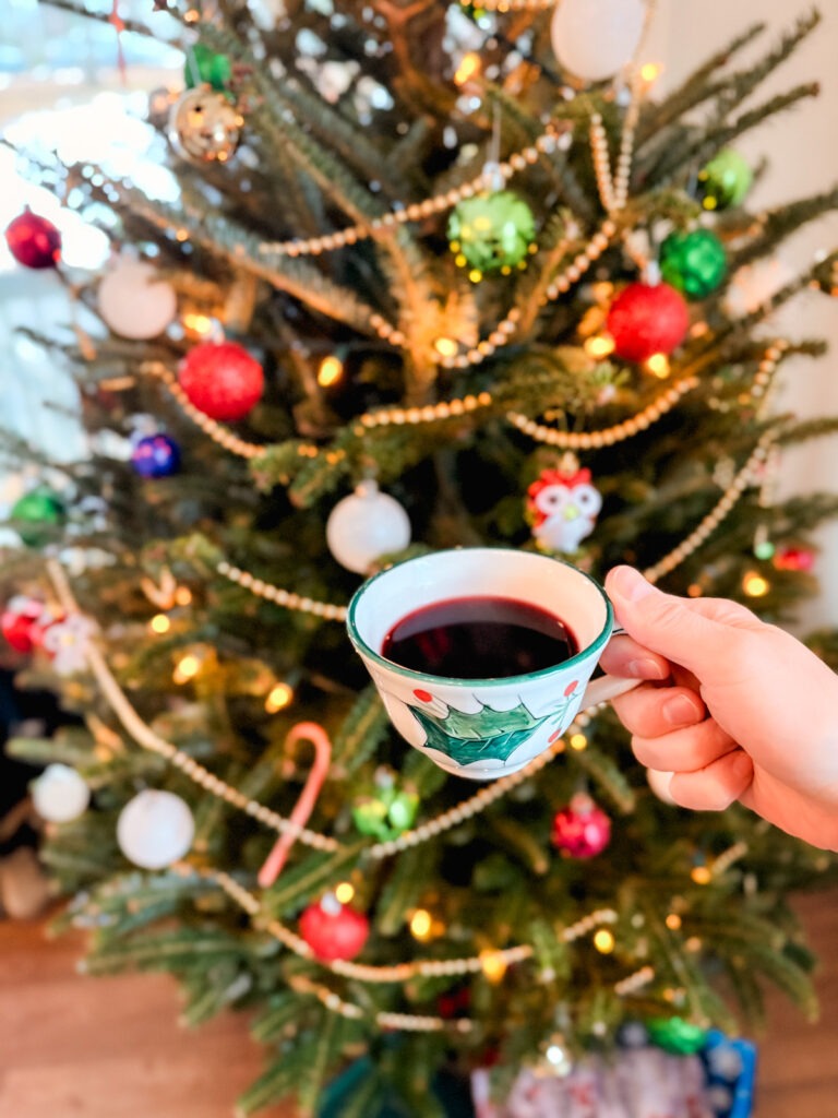 Mulled Wine with Orange & Cinnamon