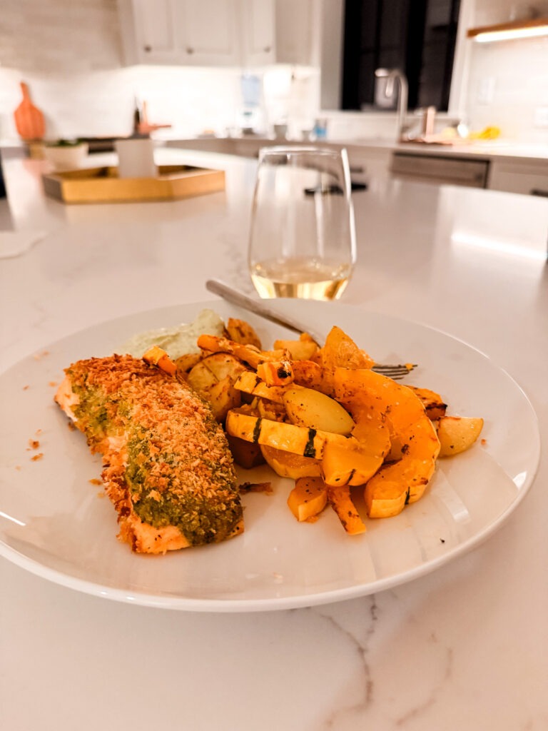 Blue Apron Salmon Squash Blue Apron Salmon + Squash | Tis The Season