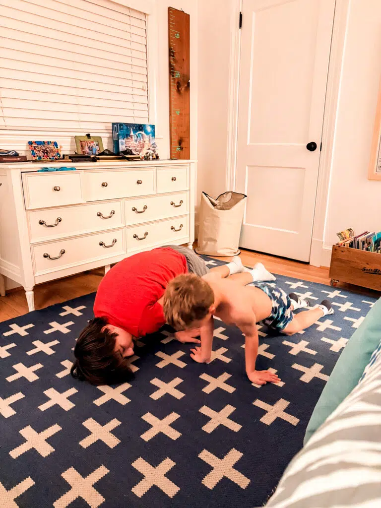 boys playing