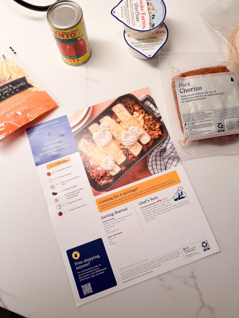 Blue Apron recipe Blue Apron recipe