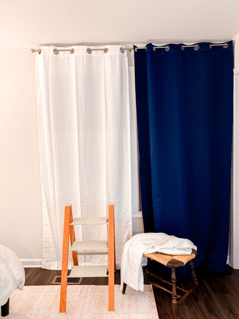 replacing curtains