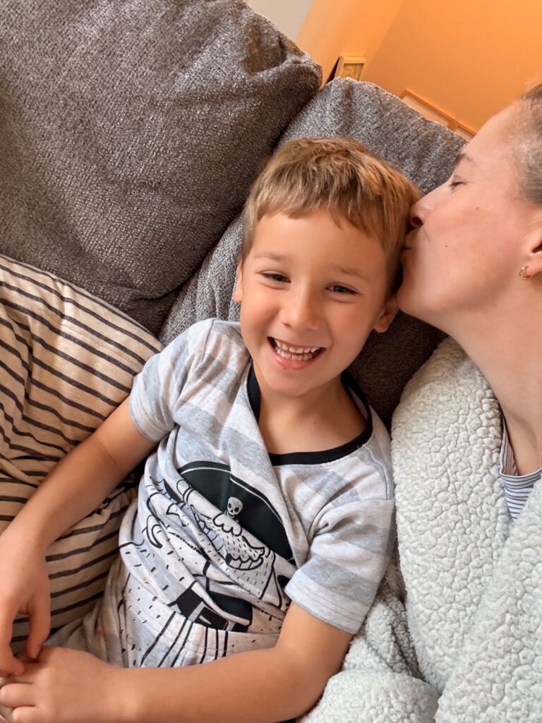 relaxed with snuggles | Scenes From The Move