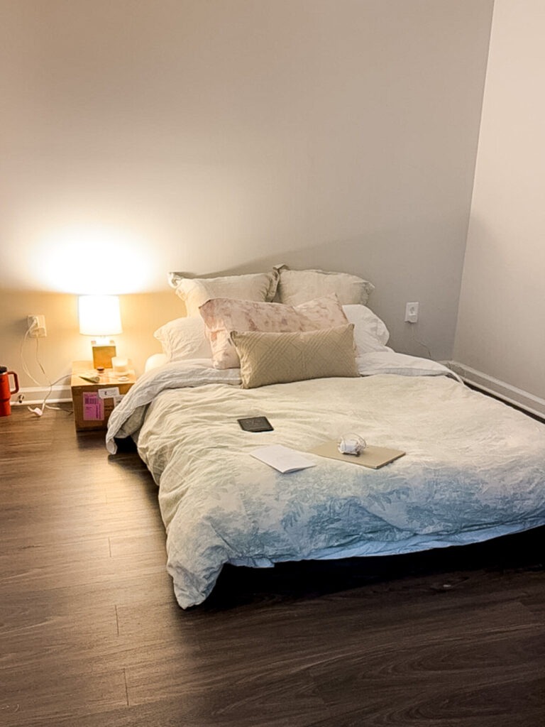 mattress on the floor | Scenes From The Move