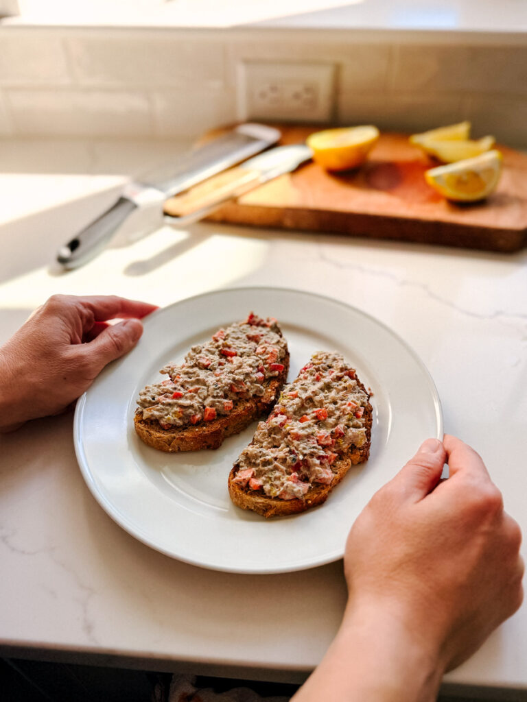 Sardines On Toast with a Citrus Twist